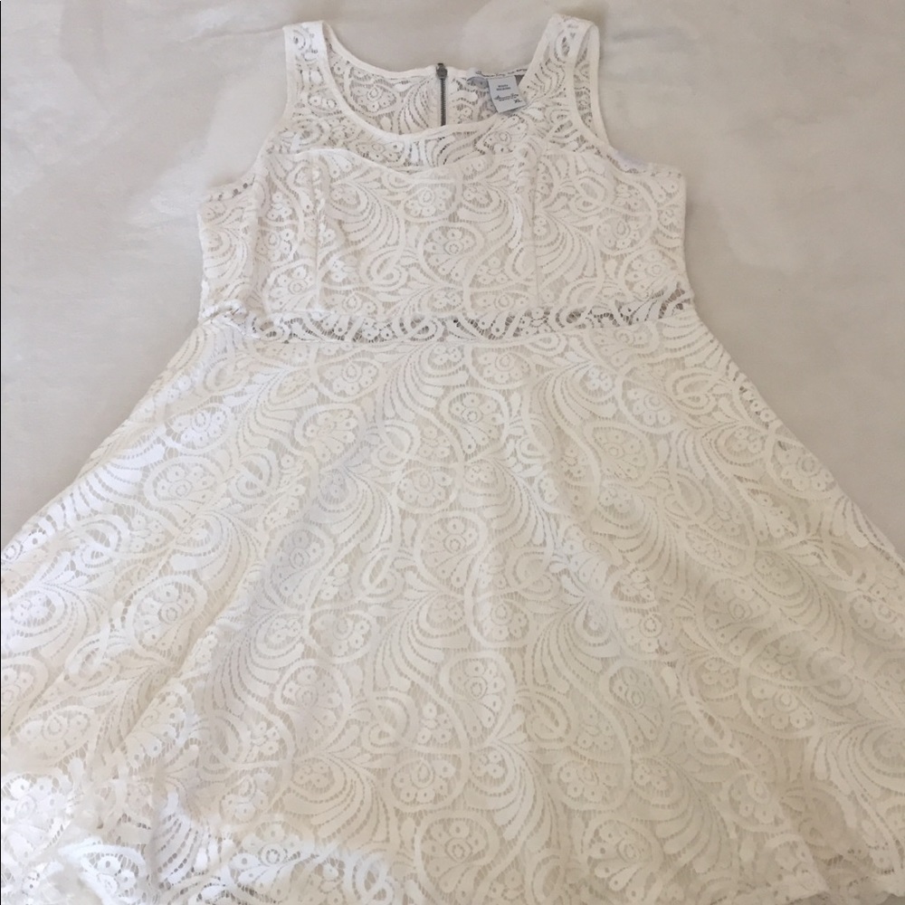 Lace skater dress
